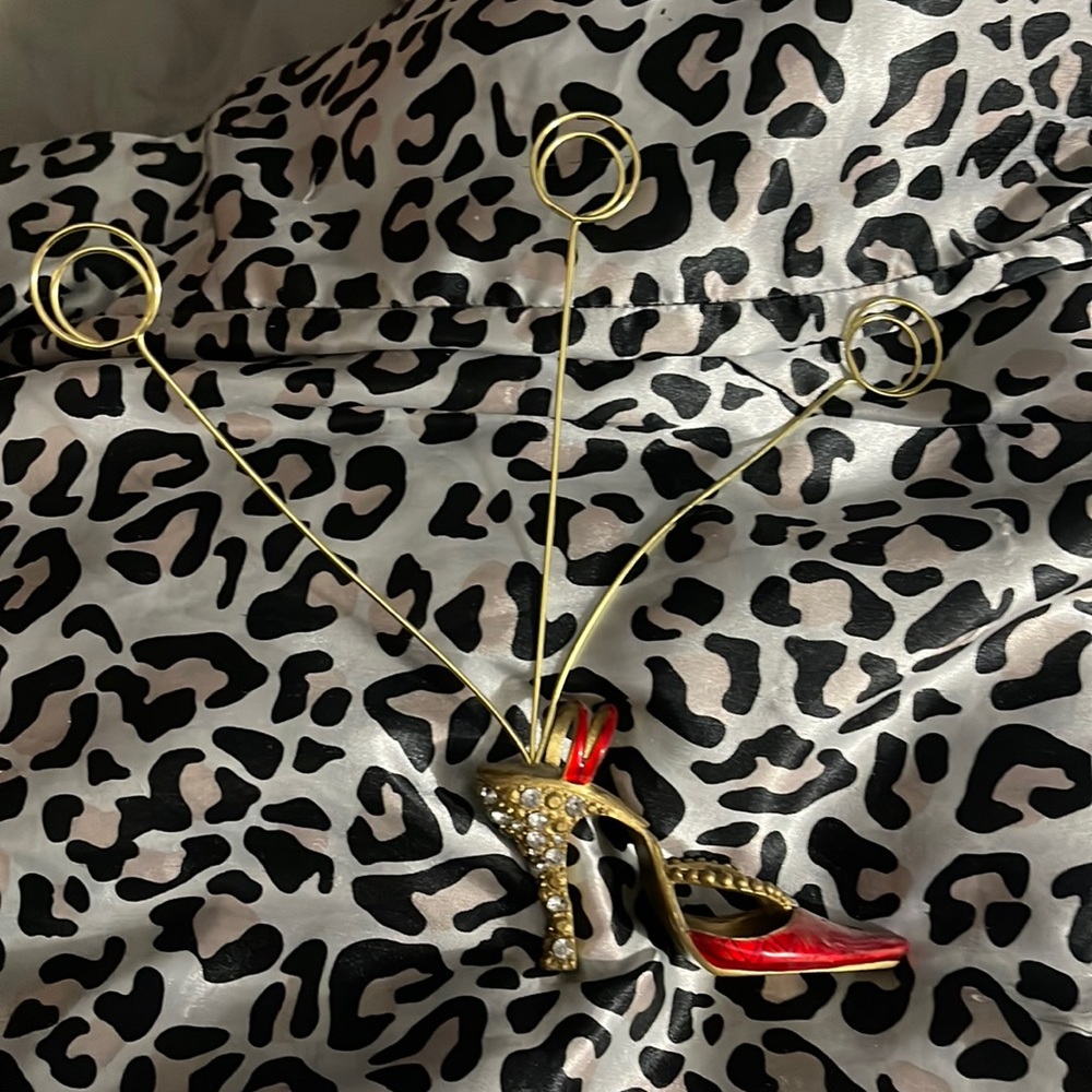 High heel decor for pics